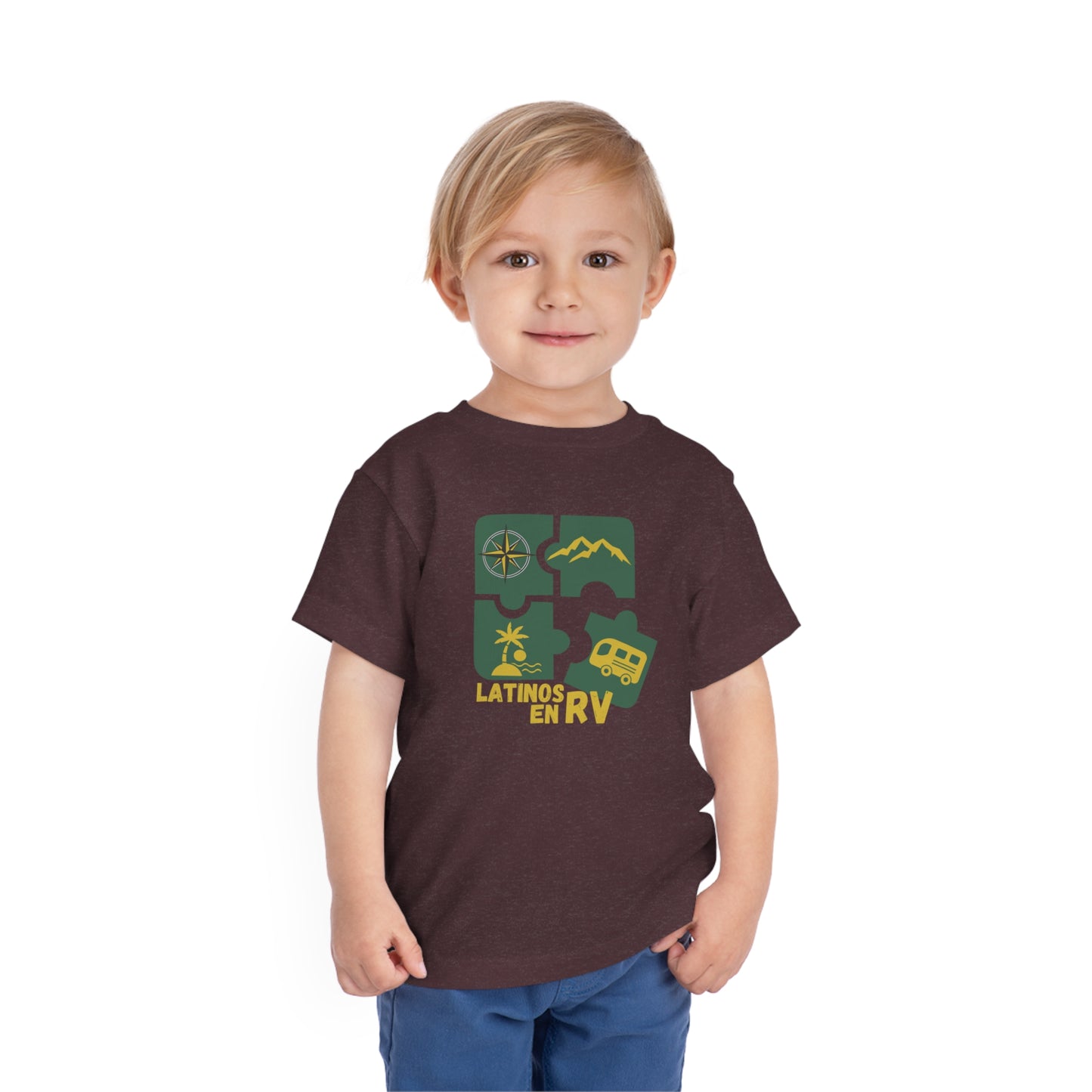 Latinos en RV Toddler Short Sleeve Tee. Kids T-shirt