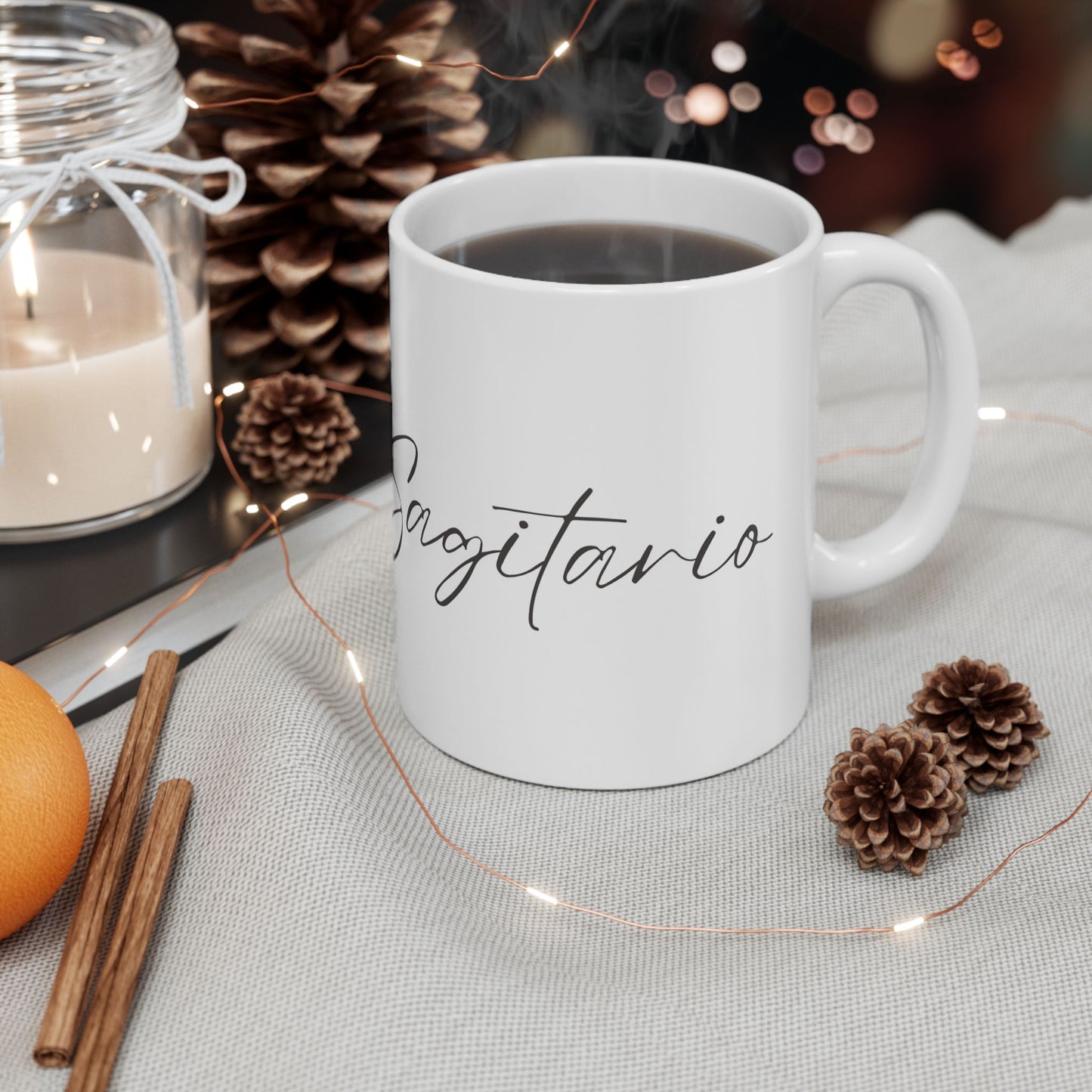 Sagitario Coffee Mug, Ceramic Mug 11oz / Regalo / Signo Zodiacal