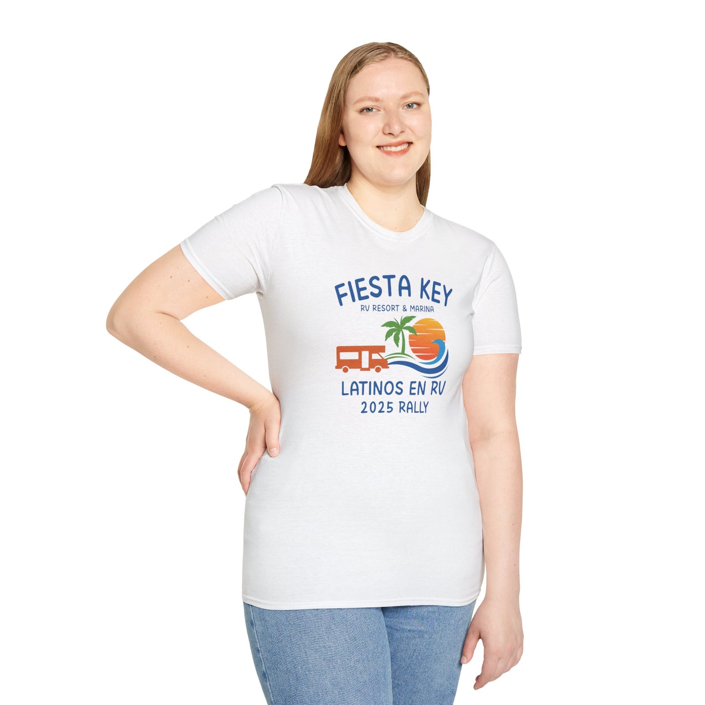 Fiesta Key Latinos en RV Rally 2025 Clase C / T-Shirt Unisex