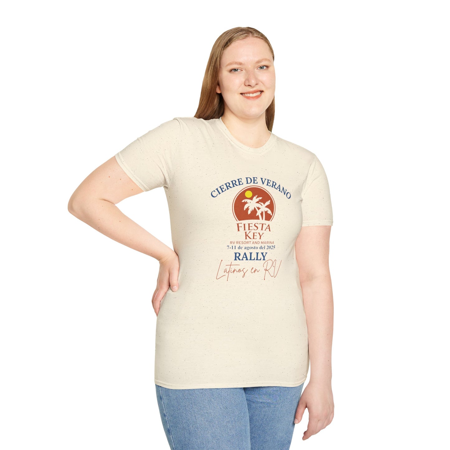 Cierre de Verano "Rally" con Latinos en RV / T-Shirt, Unisex