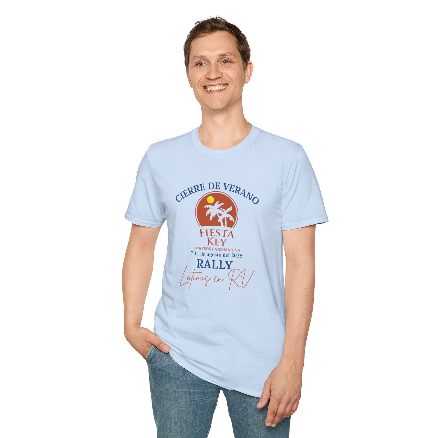 Cierre de Verano "Rally" con Latinos en RV / T-Shirt, Unisex