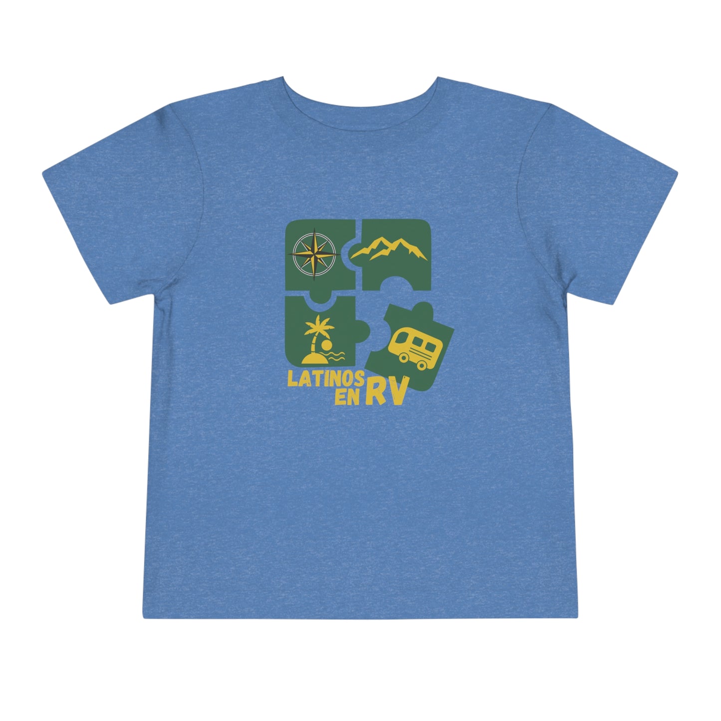 Latinos en RV Toddler Short Sleeve Tee. Kids T-shirt