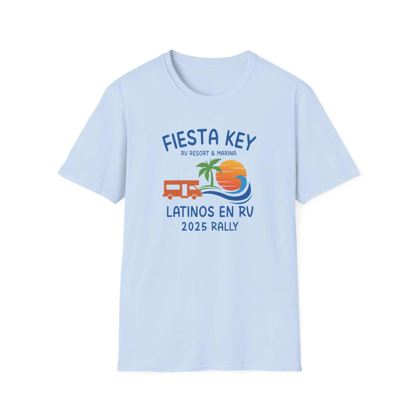 Fiesta Key Latinos en RV Rally 2025 Clase C / T-Shirt Unisex