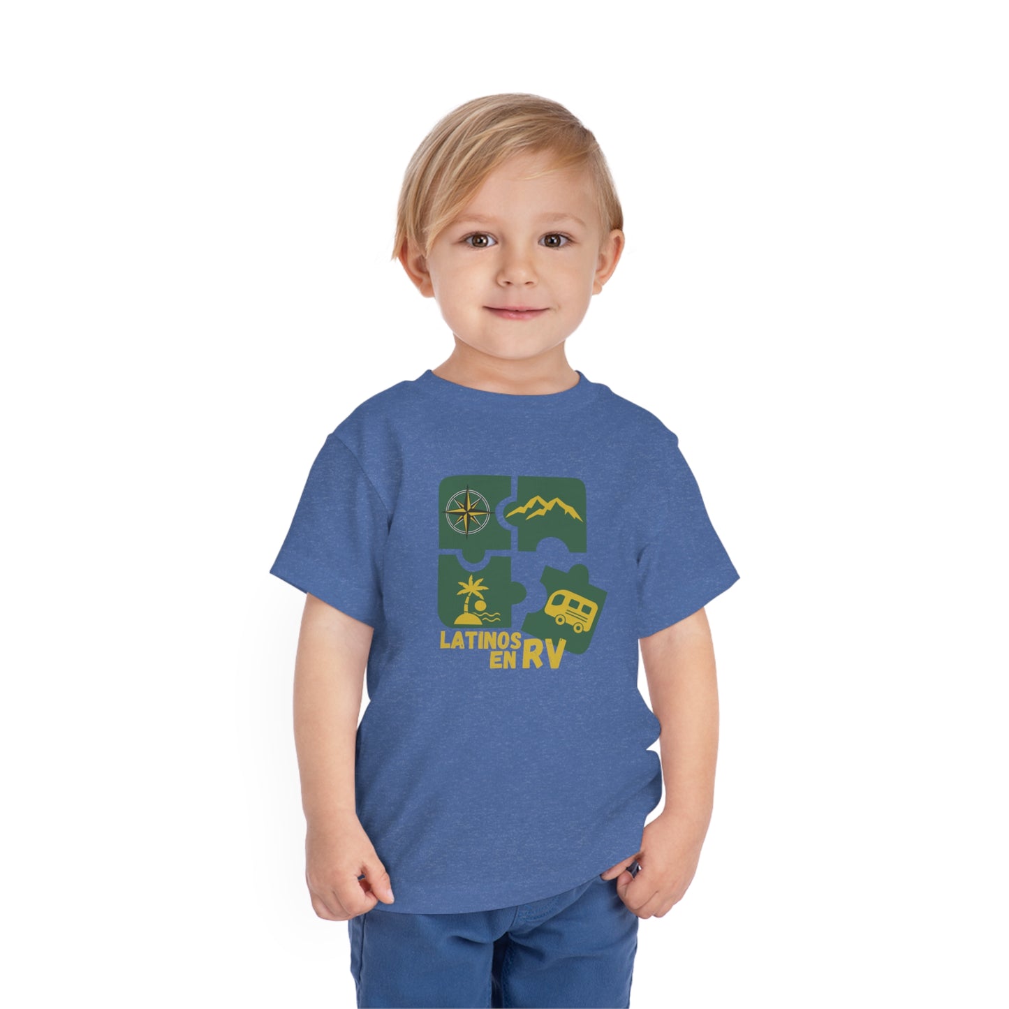 Latinos en RV Toddler Short Sleeve Tee. Kids T-shirt