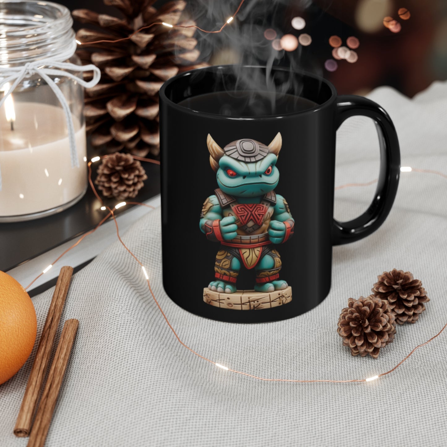 Heroes Turtle AI, 11oz Black Mug