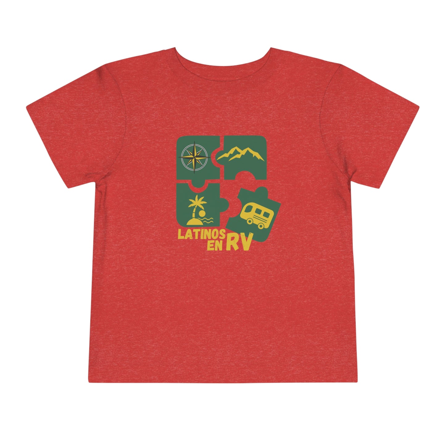 Latinos en RV Toddler Short Sleeve Tee. Kids T-shirt