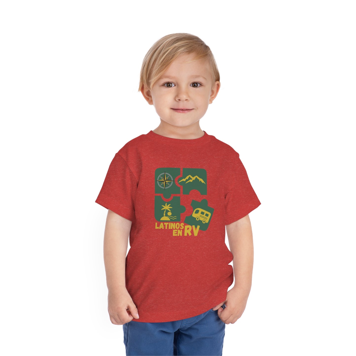 Latinos en RV Toddler Short Sleeve Tee. Kids T-shirt