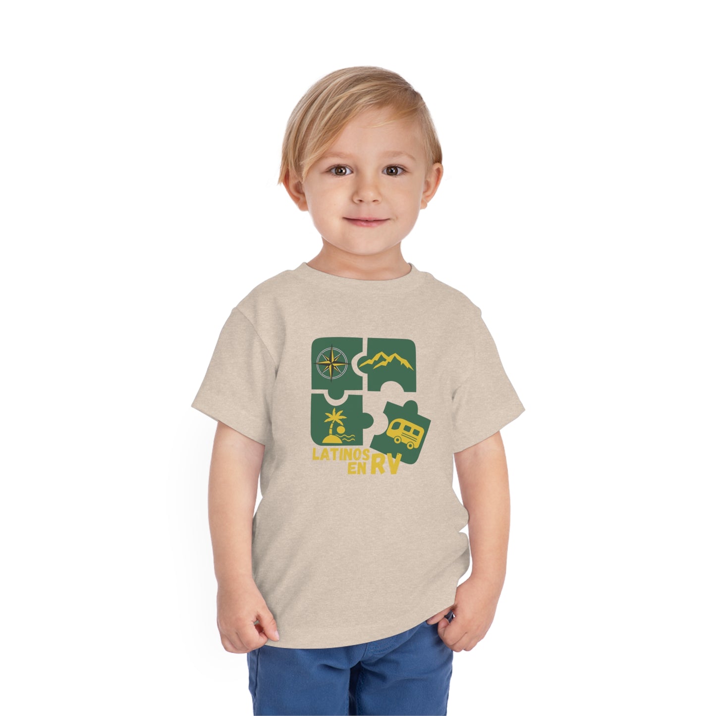 Latinos en RV Toddler Short Sleeve Tee. Kids T-shirt