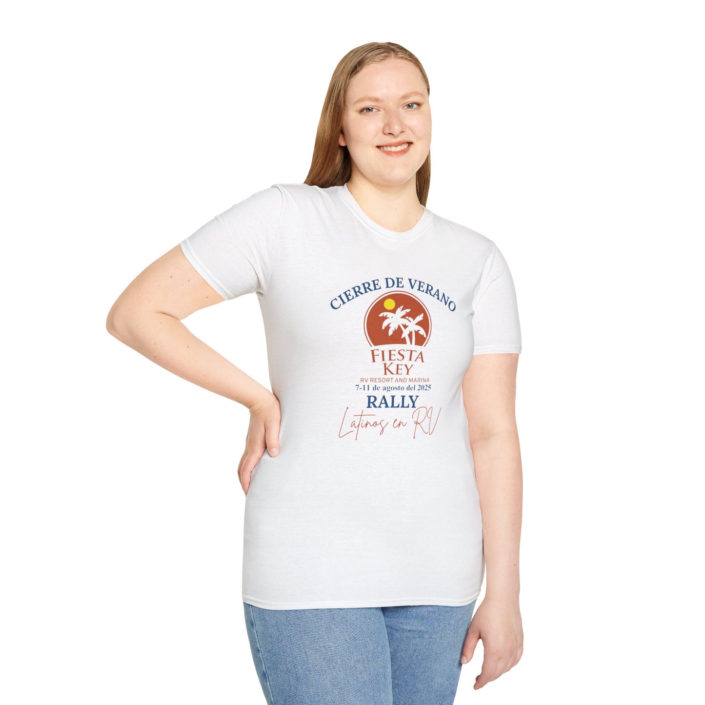 Cierre de Verano "Rally" con Latinos en RV / T-Shirt, Unisex