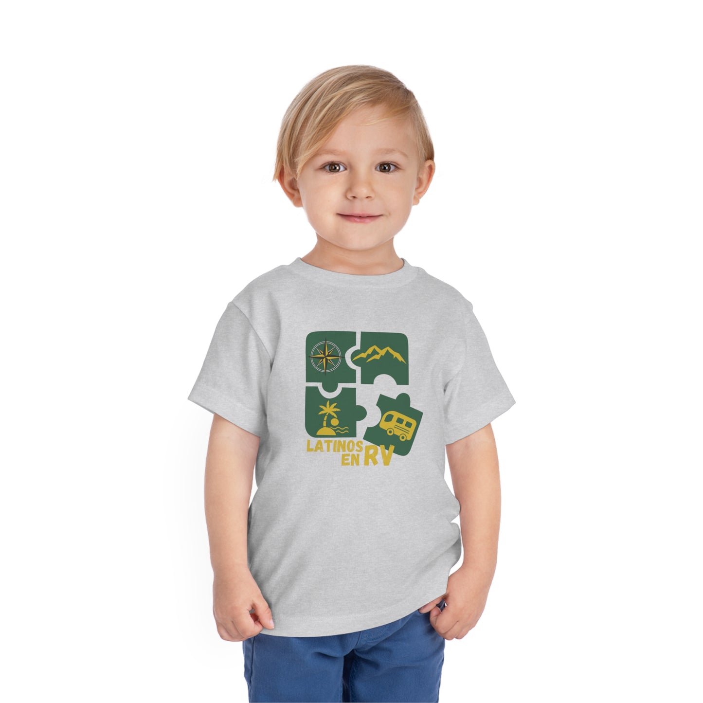Latinos en RV Toddler Short Sleeve Tee. Kids T-shirt