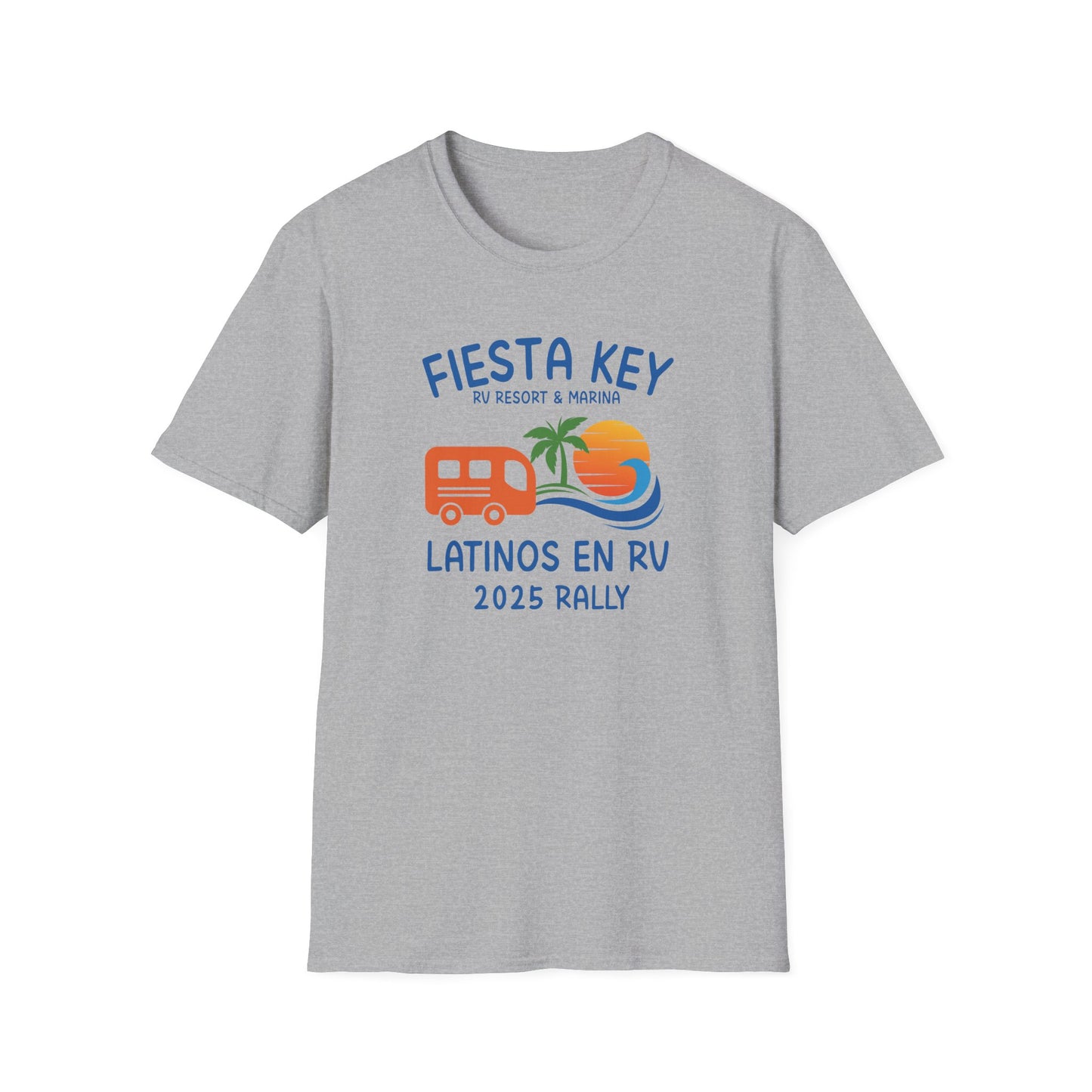 Fiesta Key Latinos en RV Rally 2025 Clase A / T-Shirt Unisex