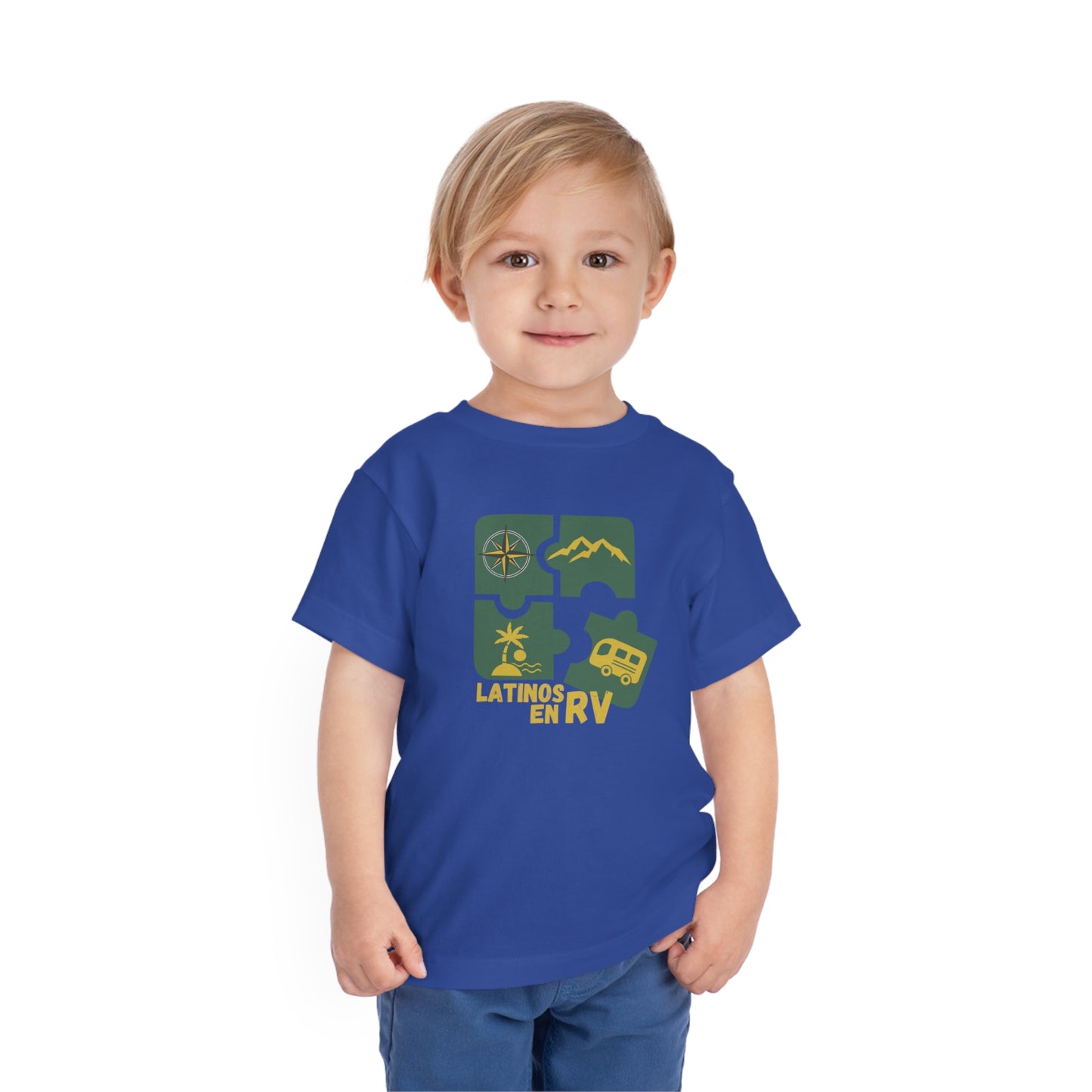 Latinos en RV Toddler Short Sleeve Tee. Kids T-shirt