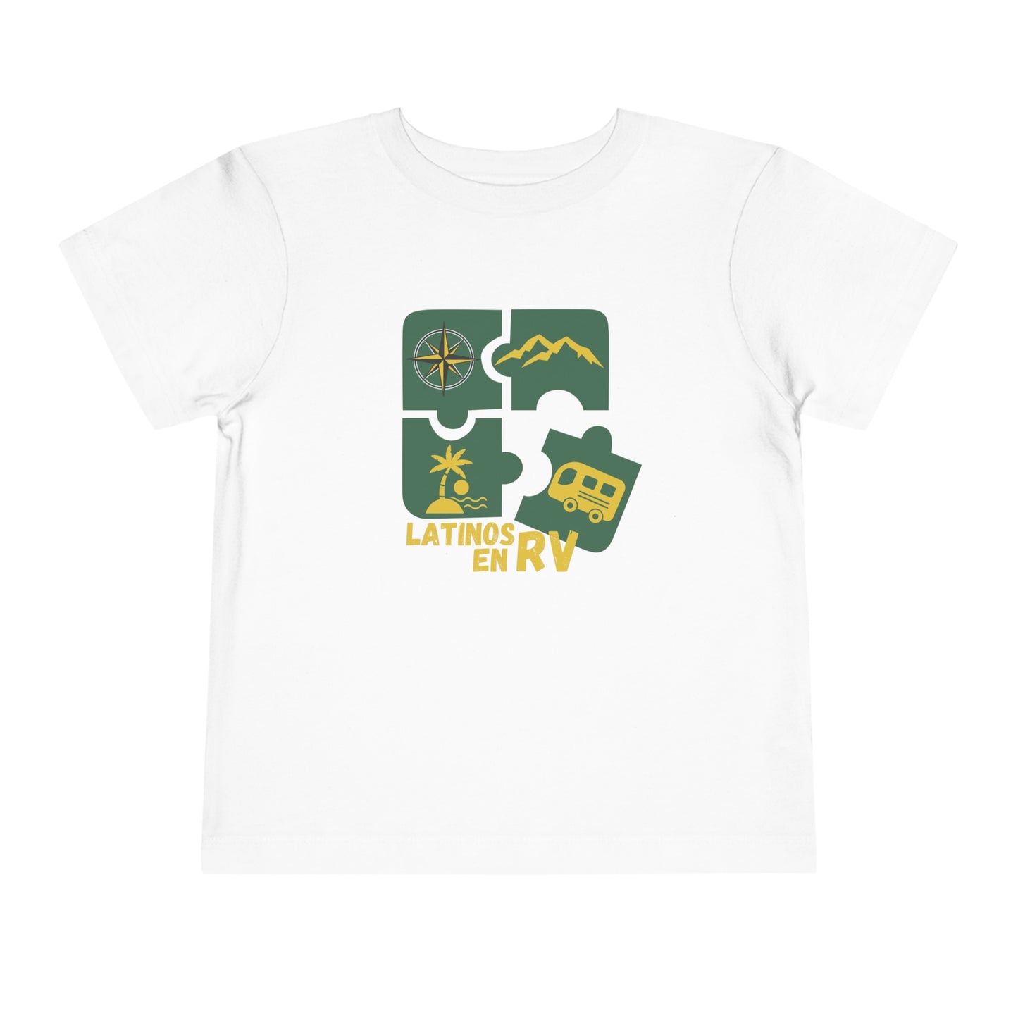 Latinos en RV Toddler Short Sleeve Tee. Kids T-shirt