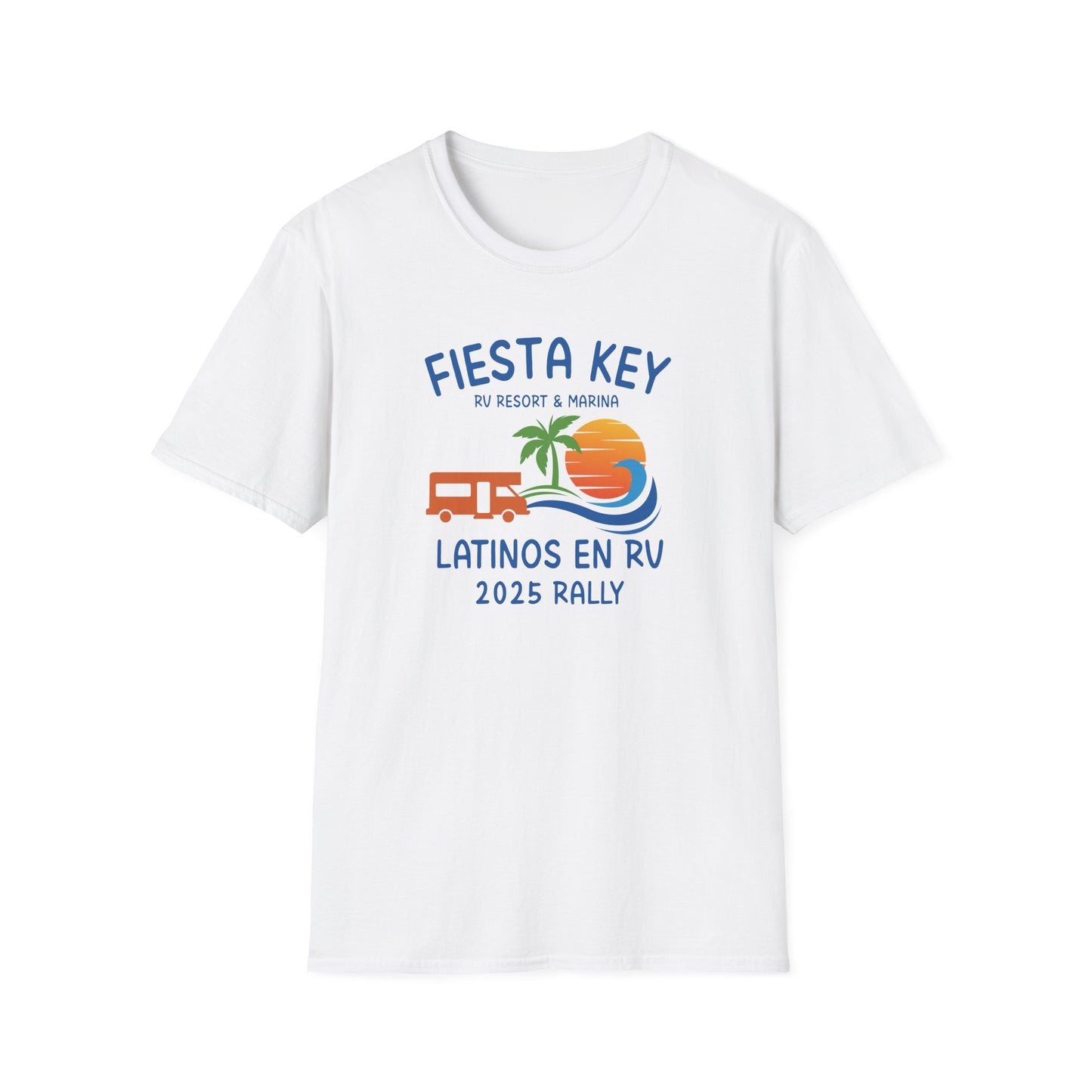 Fiesta Key Latinos en RV Rally 2025 Clase C / T-Shirt Unisex