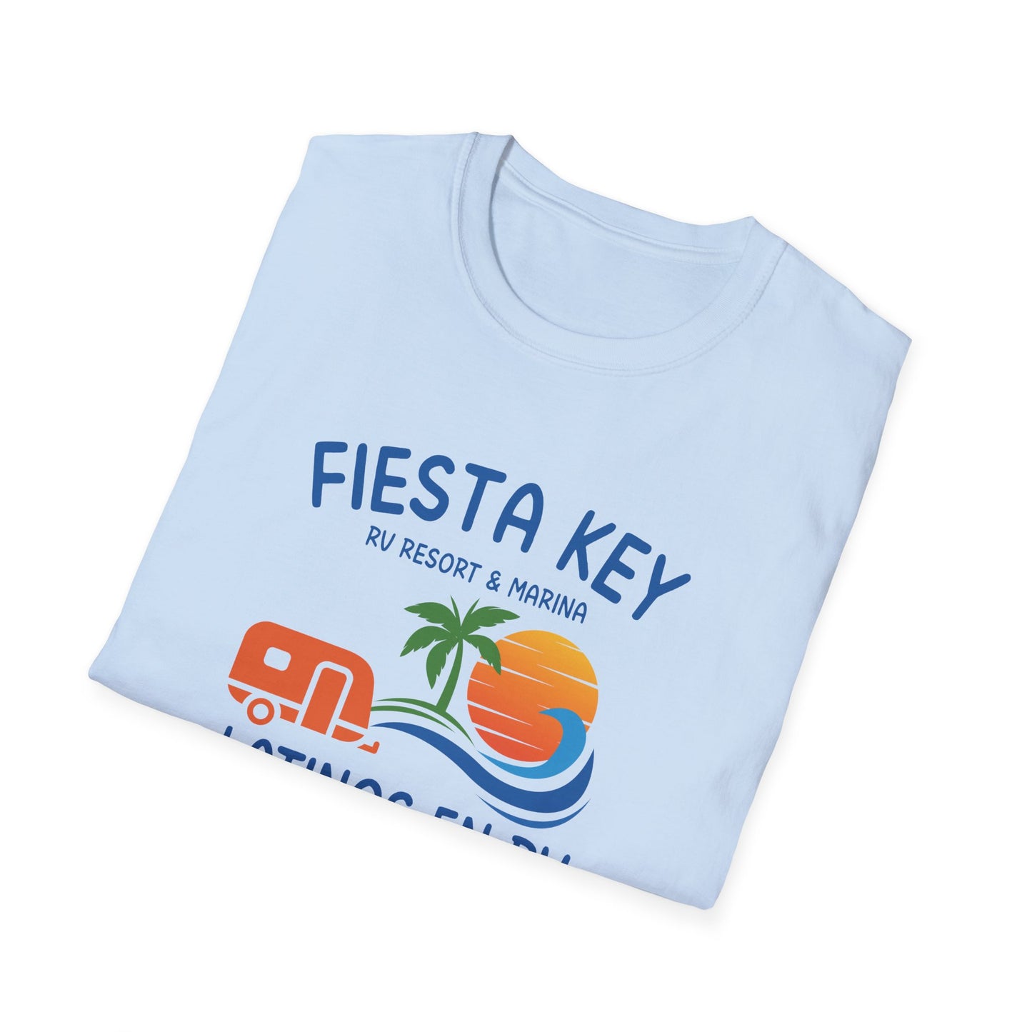 Fiesta Key Latinos en RV Rally 2025 Trailer / T-Shirt Unisex