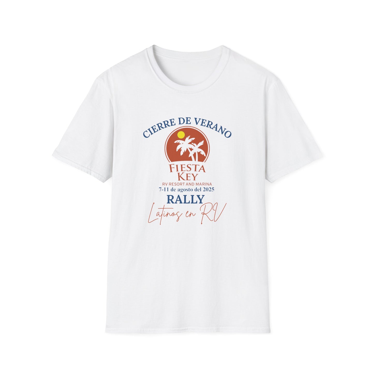 Cierre de Verano "Rally" con Latinos en RV / T-Shirt, Unisex