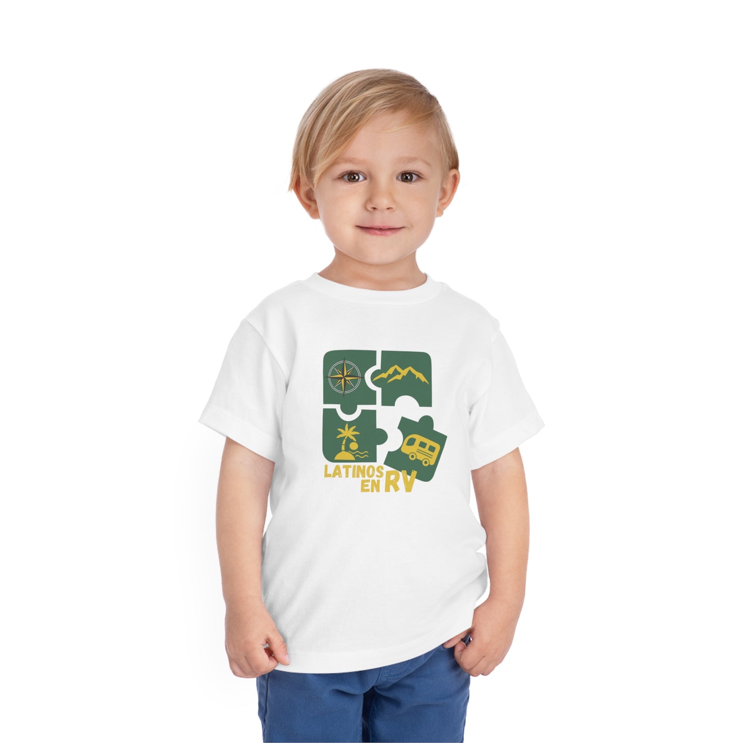 Latinos en RV Toddler Short Sleeve Tee. Kids T-shirt
