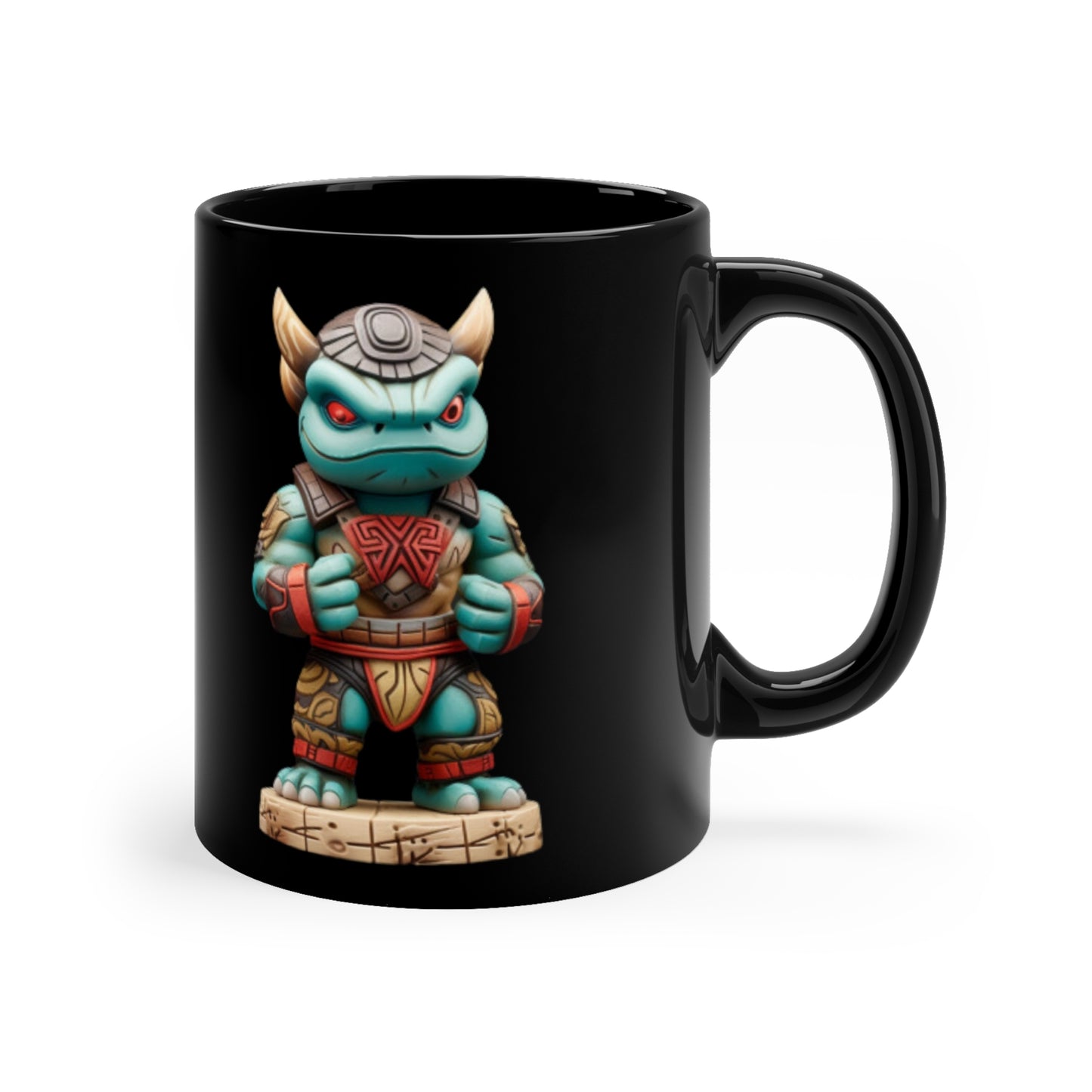 Heroes Turtle AI, 11oz Black Mug