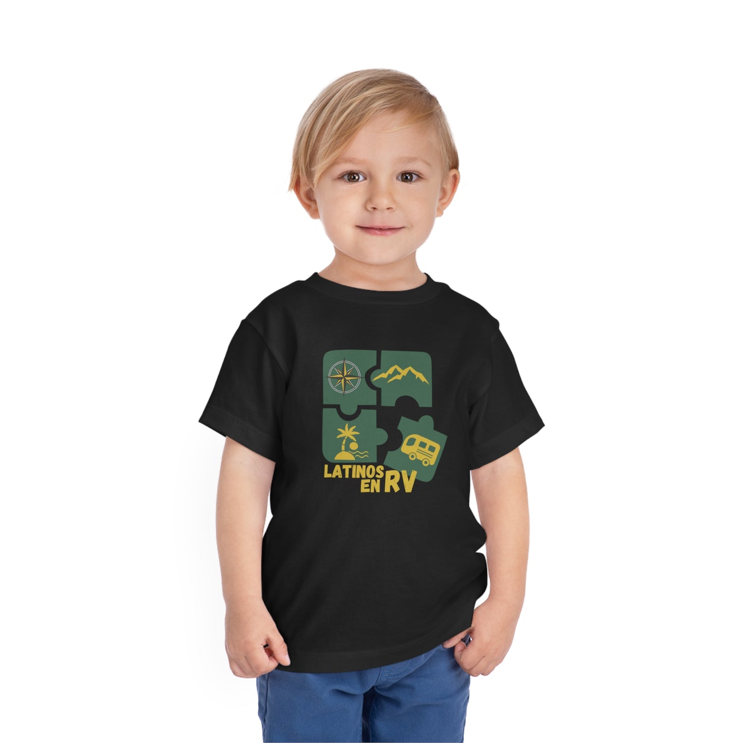Latinos en RV Toddler Short Sleeve Tee. Kids T-shirt