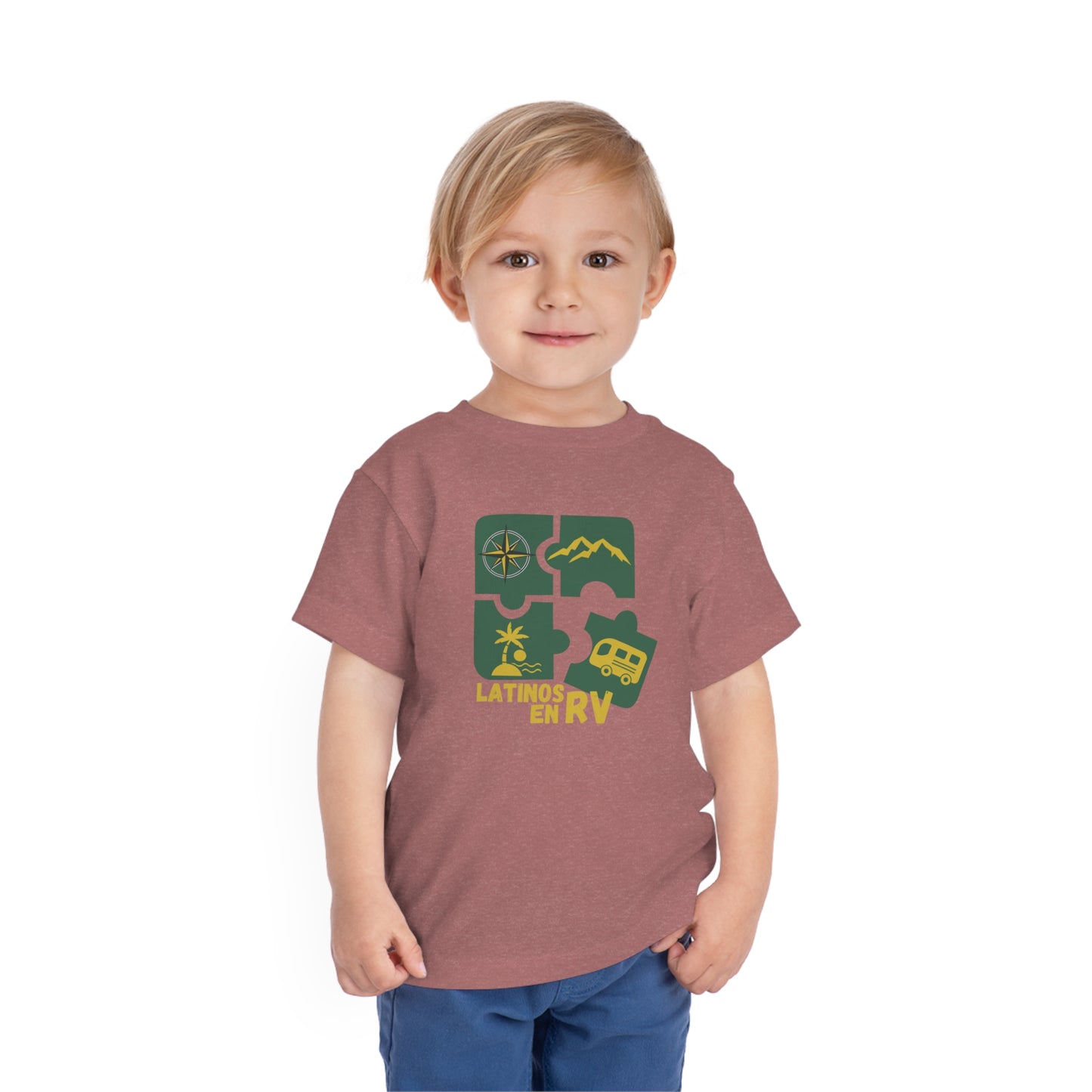 Latinos en RV Toddler Short Sleeve Tee. Kids T-shirt