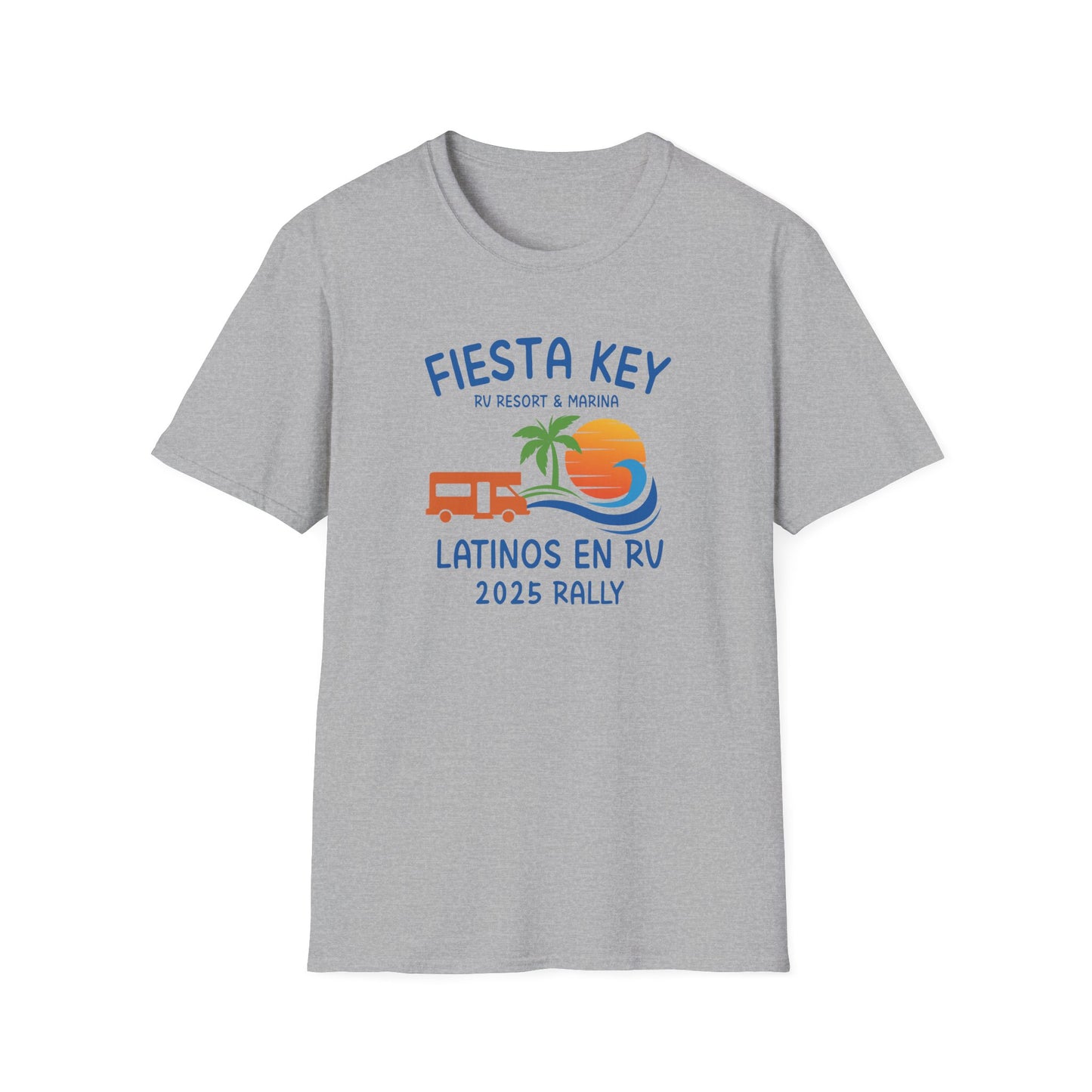 Fiesta Key Latinos en RV Rally 2025 Clase C / T-Shirt Unisex
