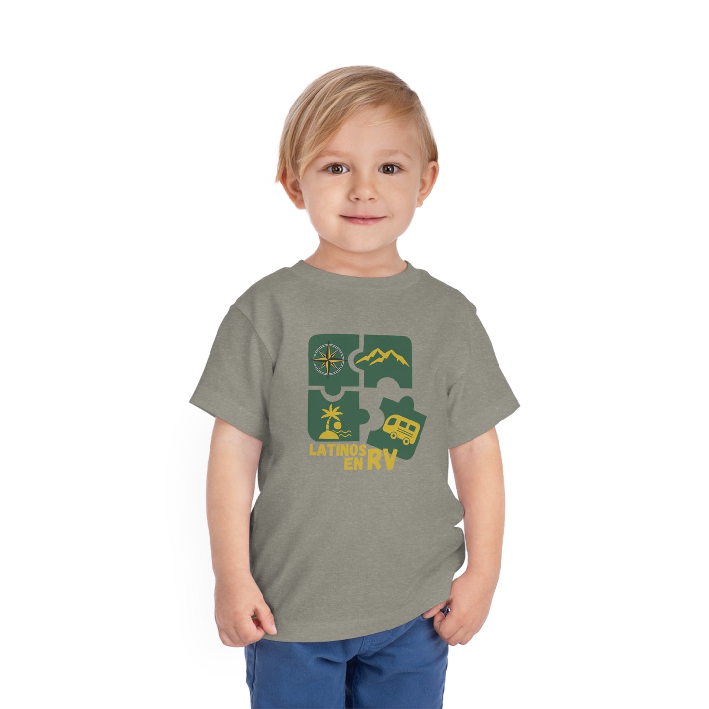 Latinos en RV Toddler Short Sleeve Tee. Kids T-shirt