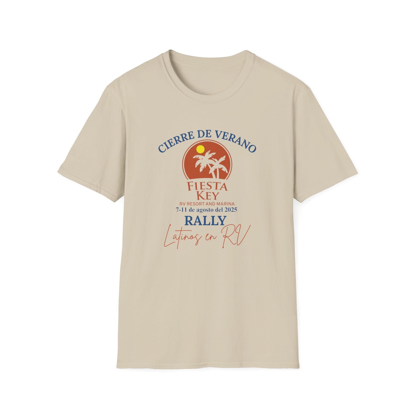 Cierre de Verano "Rally" con Latinos en RV / T-Shirt, Unisex