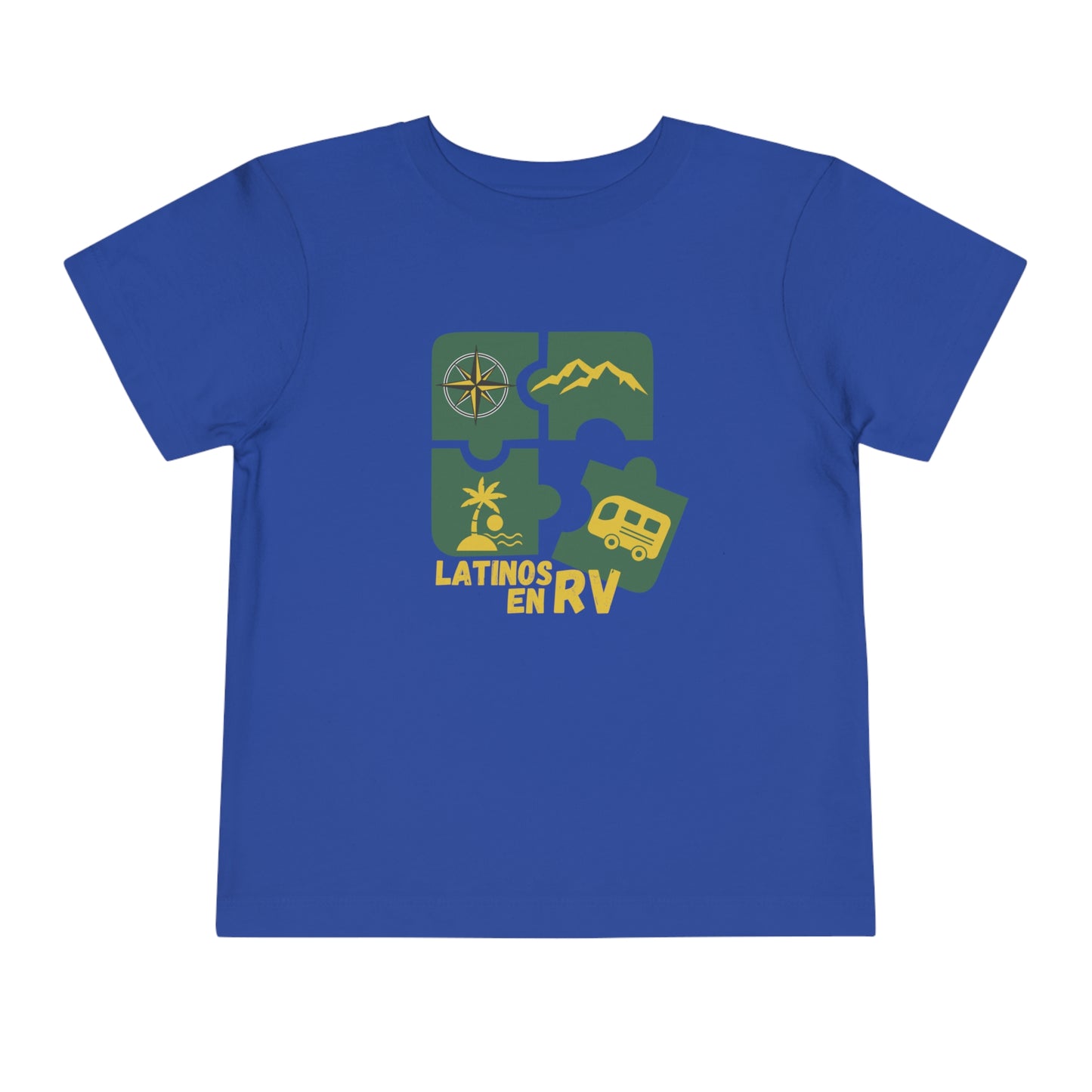 Latinos en RV Toddler Short Sleeve Tee. Kids T-shirt