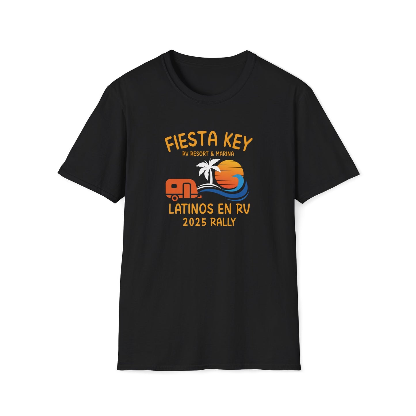 Fiesta Key Latinos RV Rally 2025 Trailer / Unisex T-Shirt