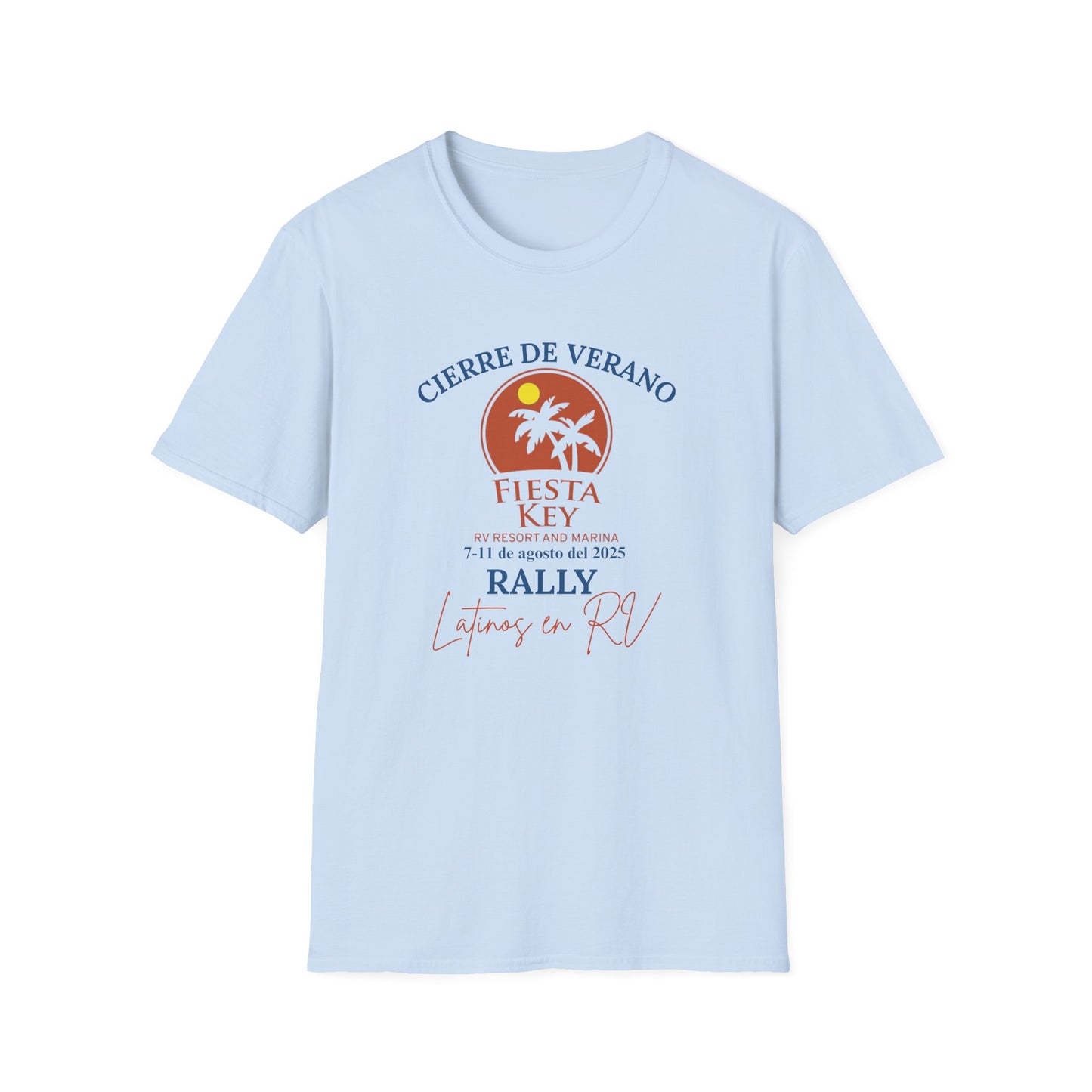 Cierre de Verano "Rally" con Latinos en RV / T-Shirt, Unisex