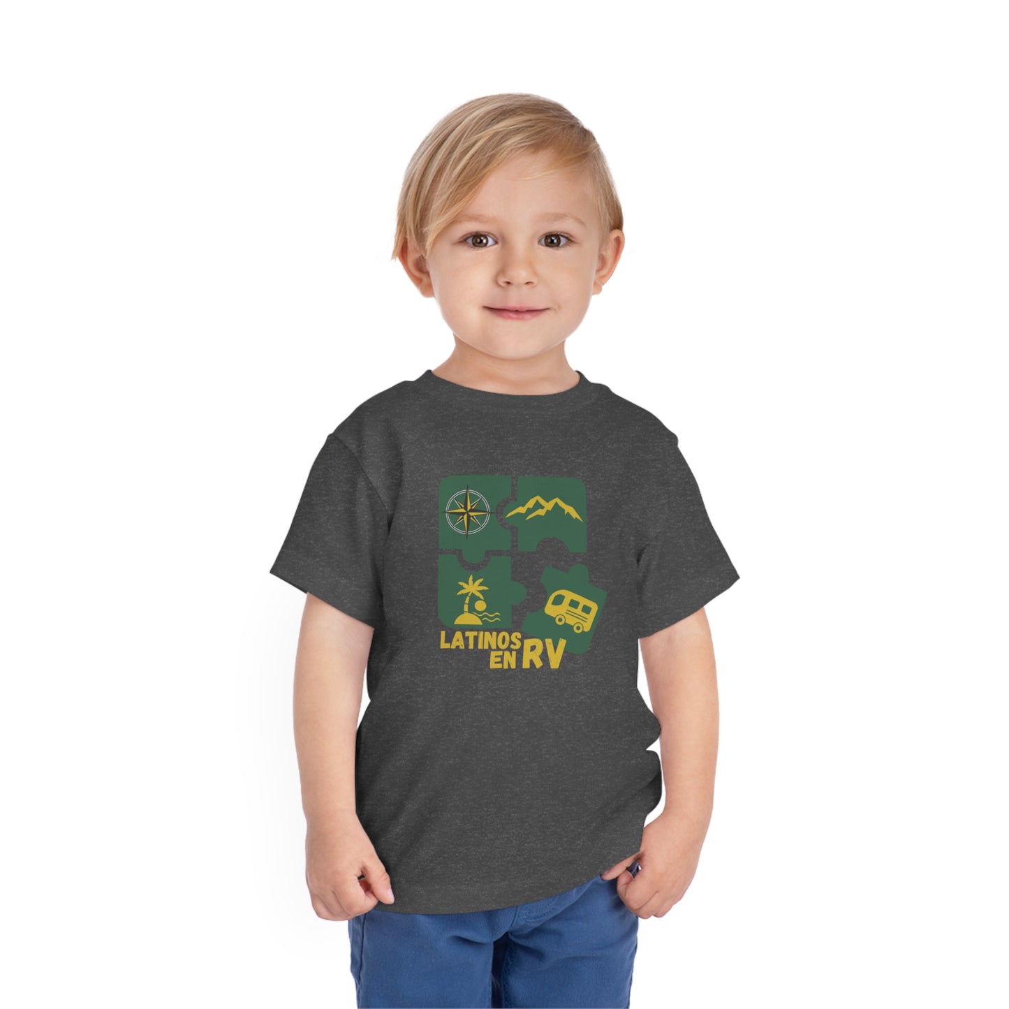 Latinos en RV Toddler Short Sleeve Tee. Kids T-shirt