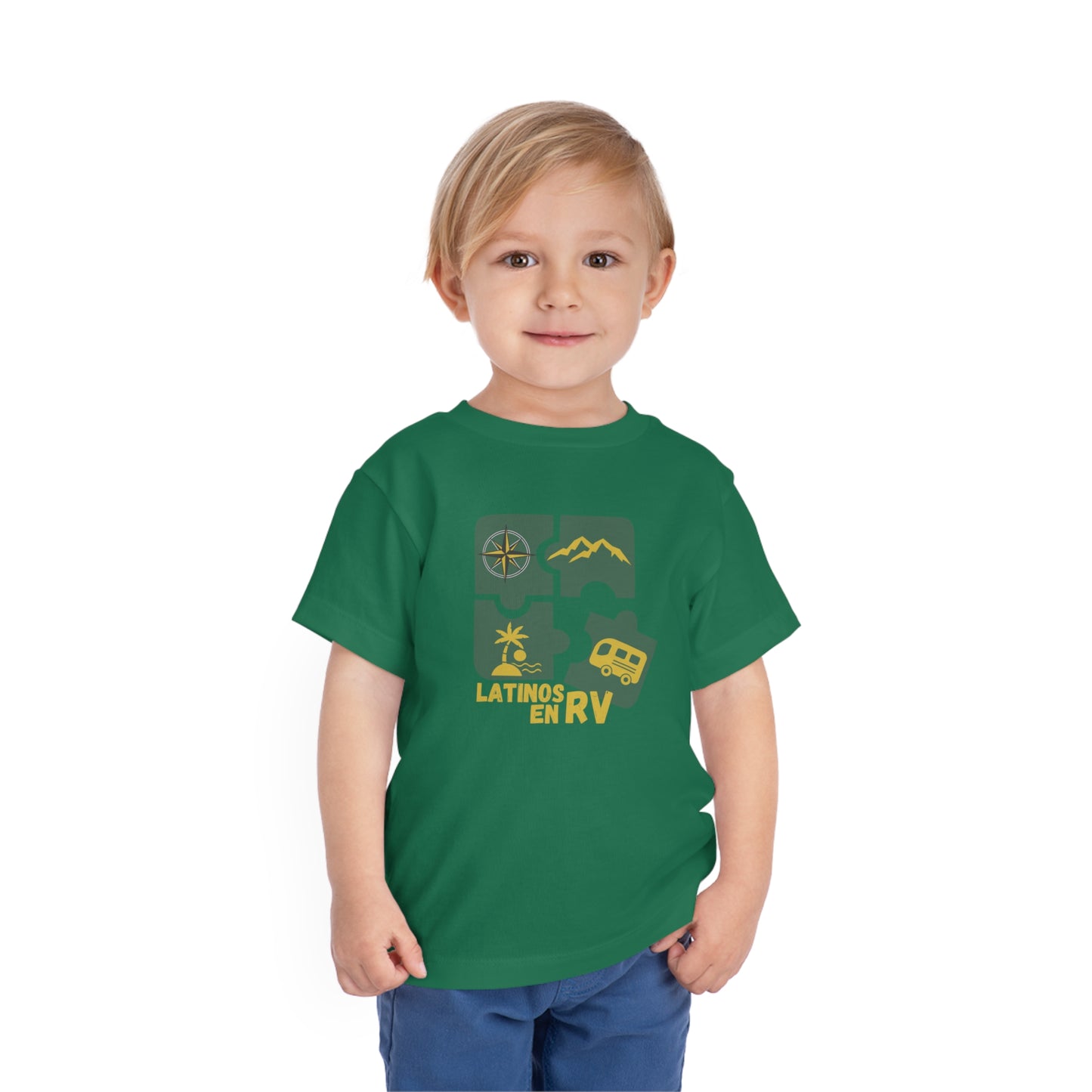 Latinos en RV Toddler Short Sleeve Tee. Kids T-shirt