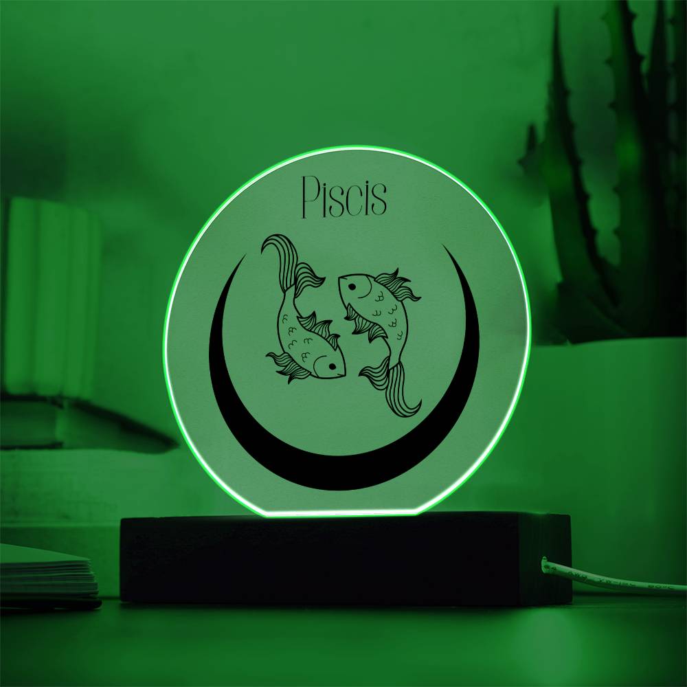 PISCIS - Placa de Acrílico