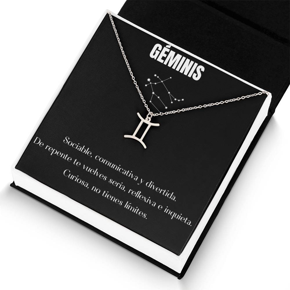 GÉMINIS - Collar Signo del Zodiaco
