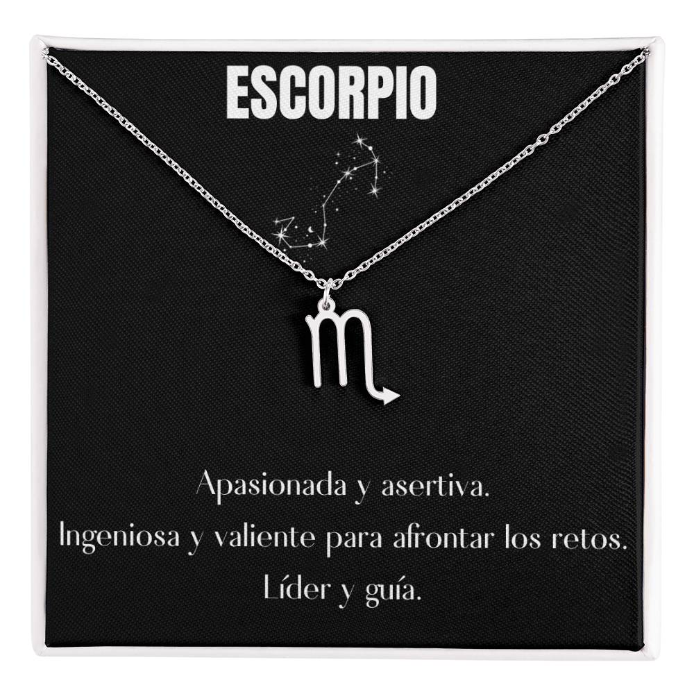 ESCORPIO - Collar Signo del Zodiaco