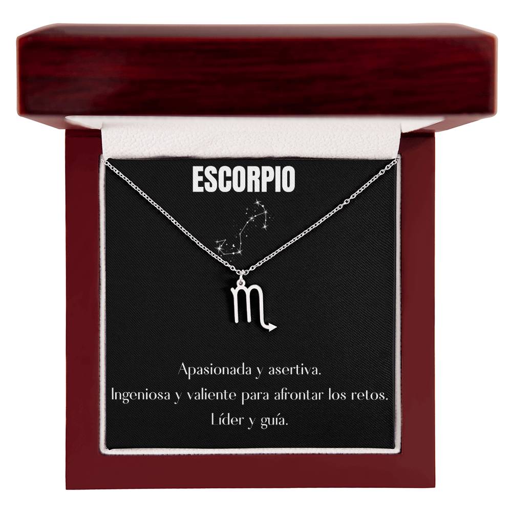 ESCORPIO - Collar Signo del Zodiaco