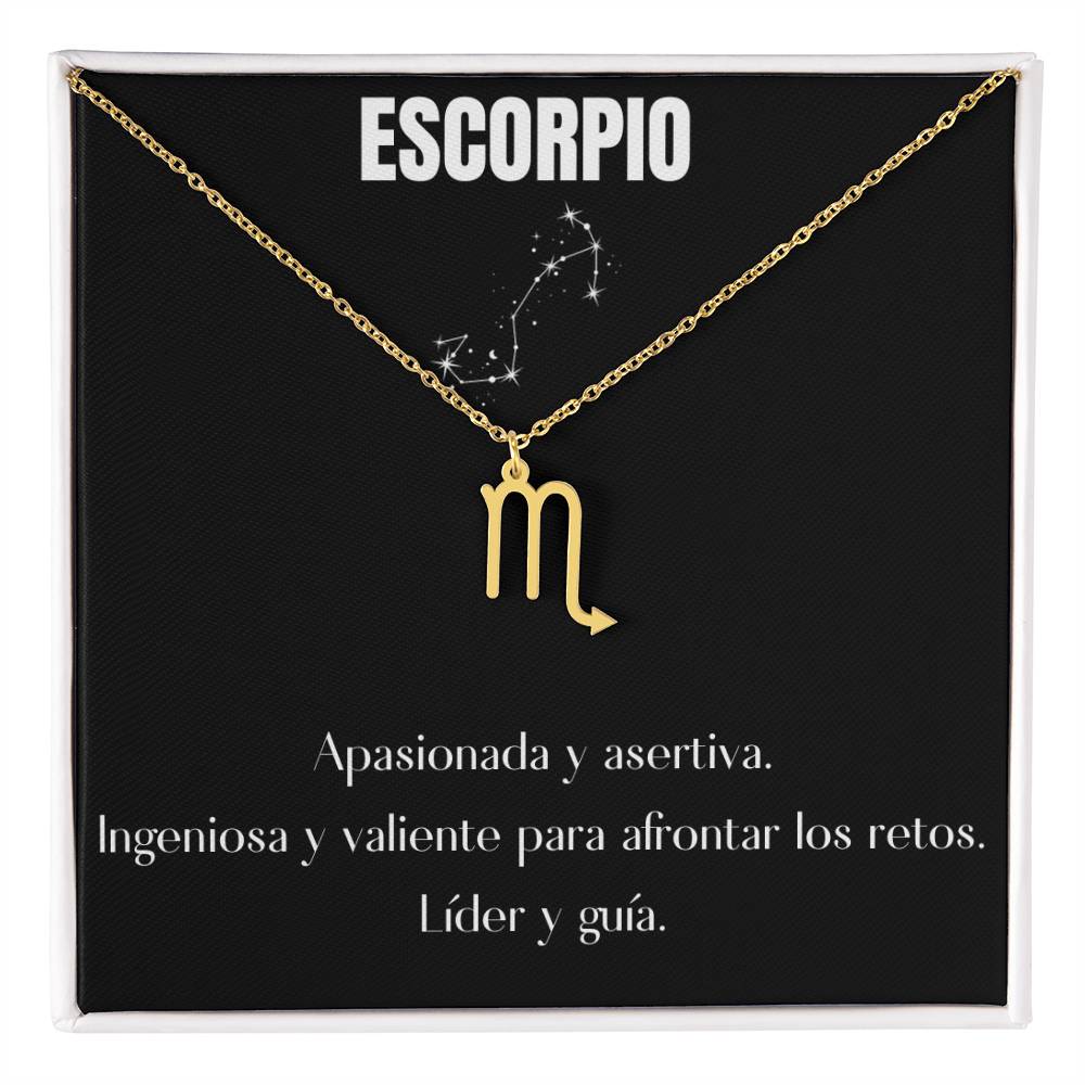 ESCORPIO - Collar Signo del Zodiaco