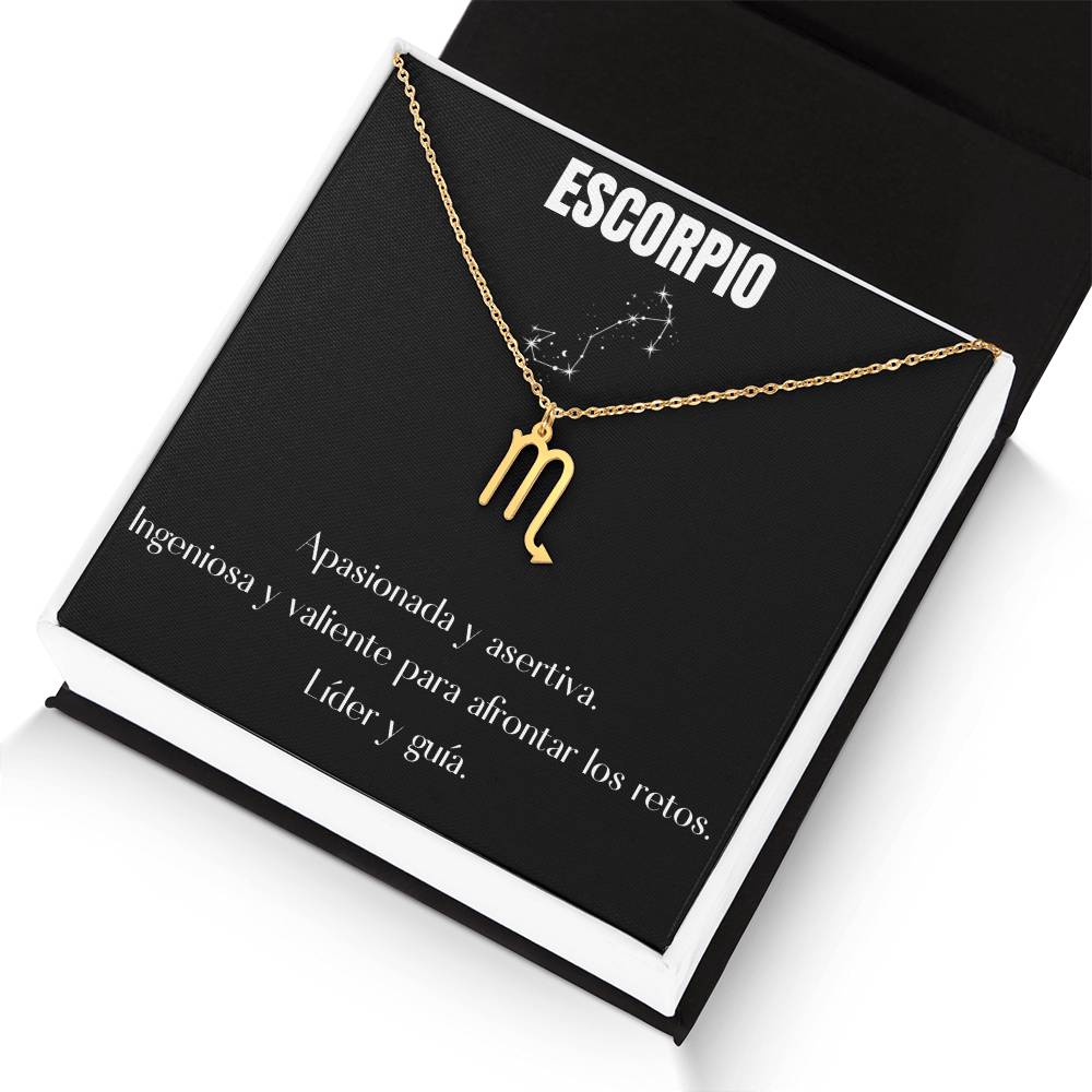 ESCORPIO - Collar Signo del Zodiaco