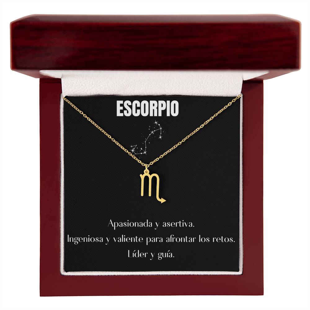 ESCORPIO - Collar Signo del Zodiaco