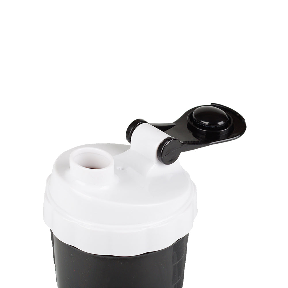 3 in 1 Shake Sport Fitness Gym Drinking Water Bottle, 500ml, 20oz.