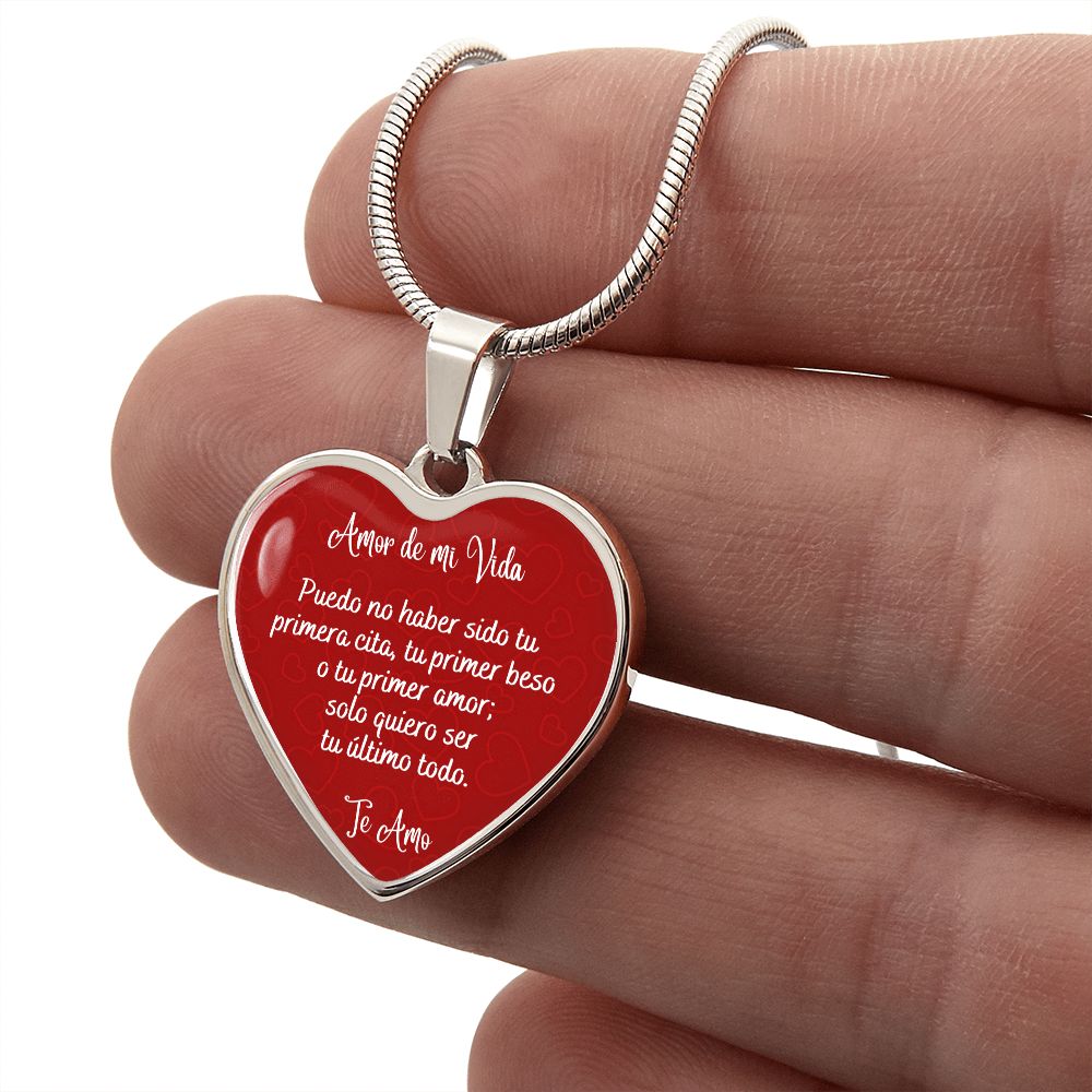 Amor de mi Vida Corazón Rojo