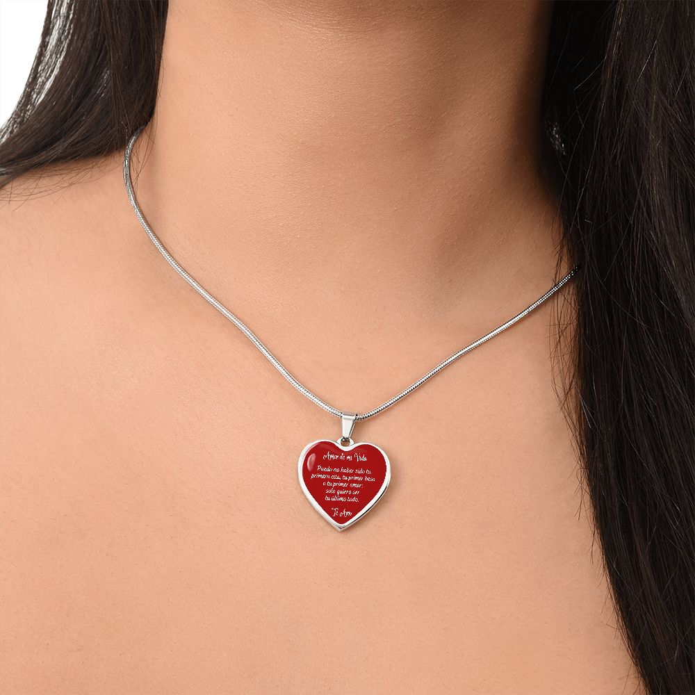 Amor de mi Vida Corazón Rojo