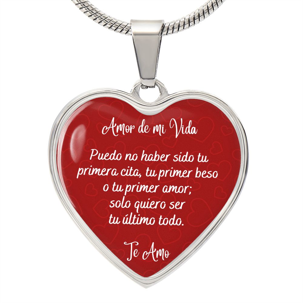 Amor de mi Vida Corazón Rojo