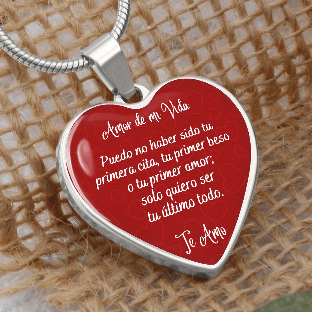 Amor de mi Vida Corazón Rojo