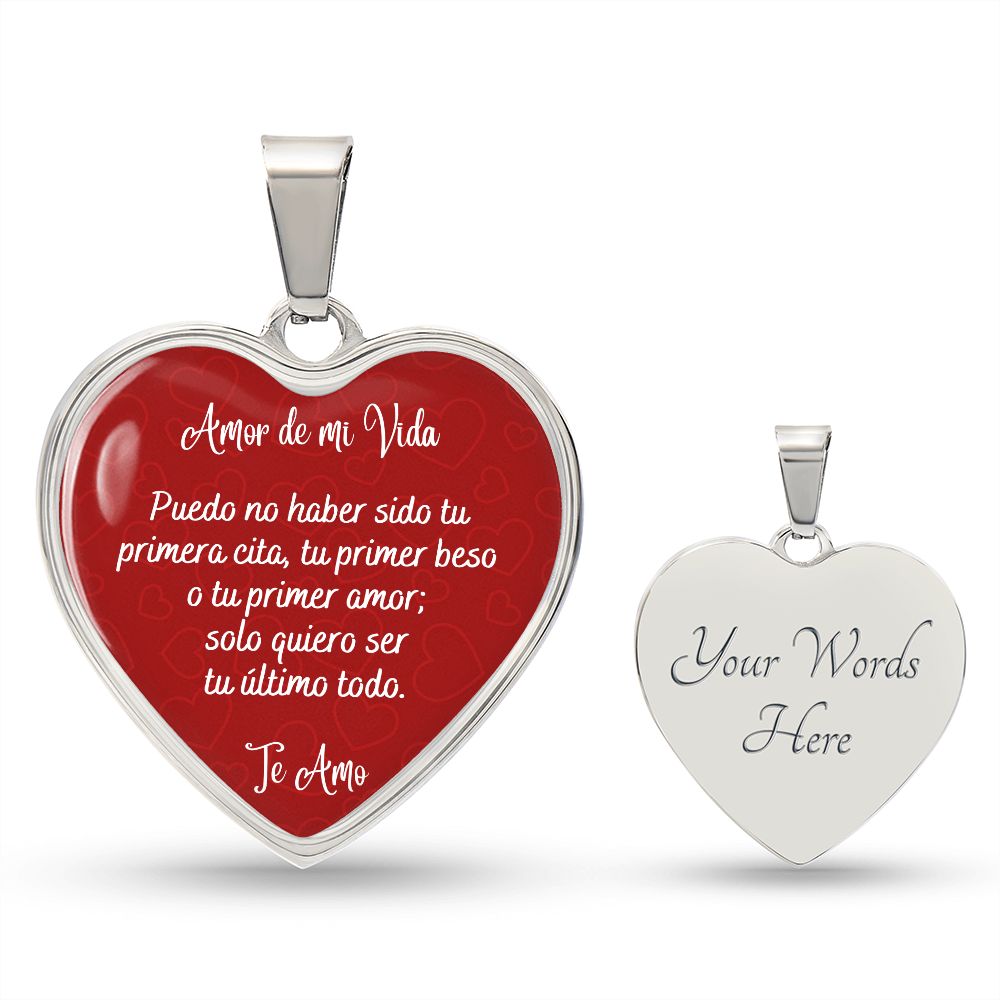 Amor de mi Vida Corazón Rojo