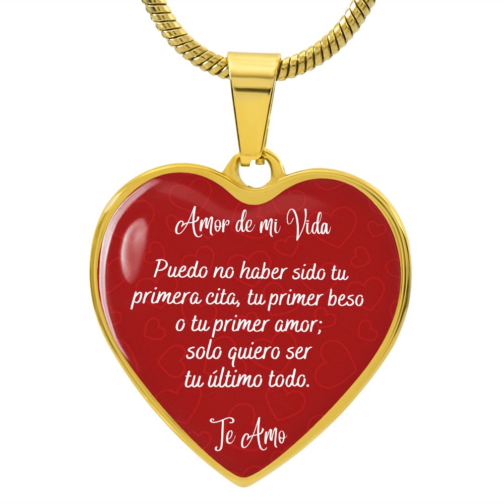 Amor de mi Vida Corazón Rojo