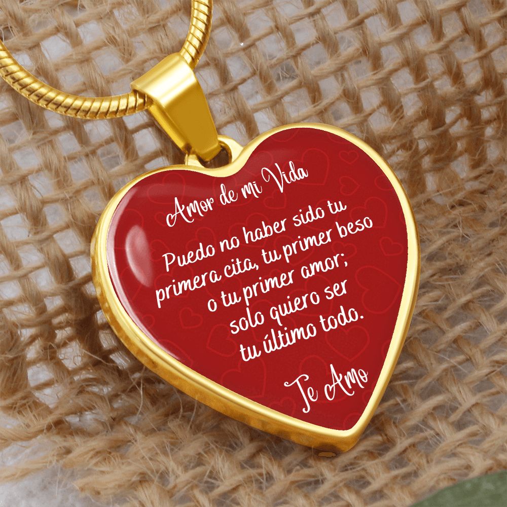 Amor de mi Vida Corazón Rojo