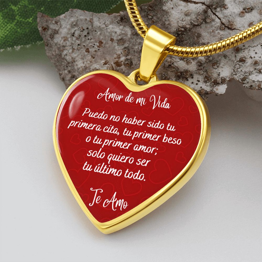 Amor de mi Vida Corazón Rojo