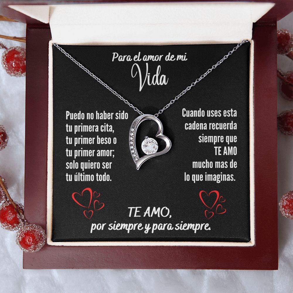 Para el Amor de mi Vida Collar Eterno Amor