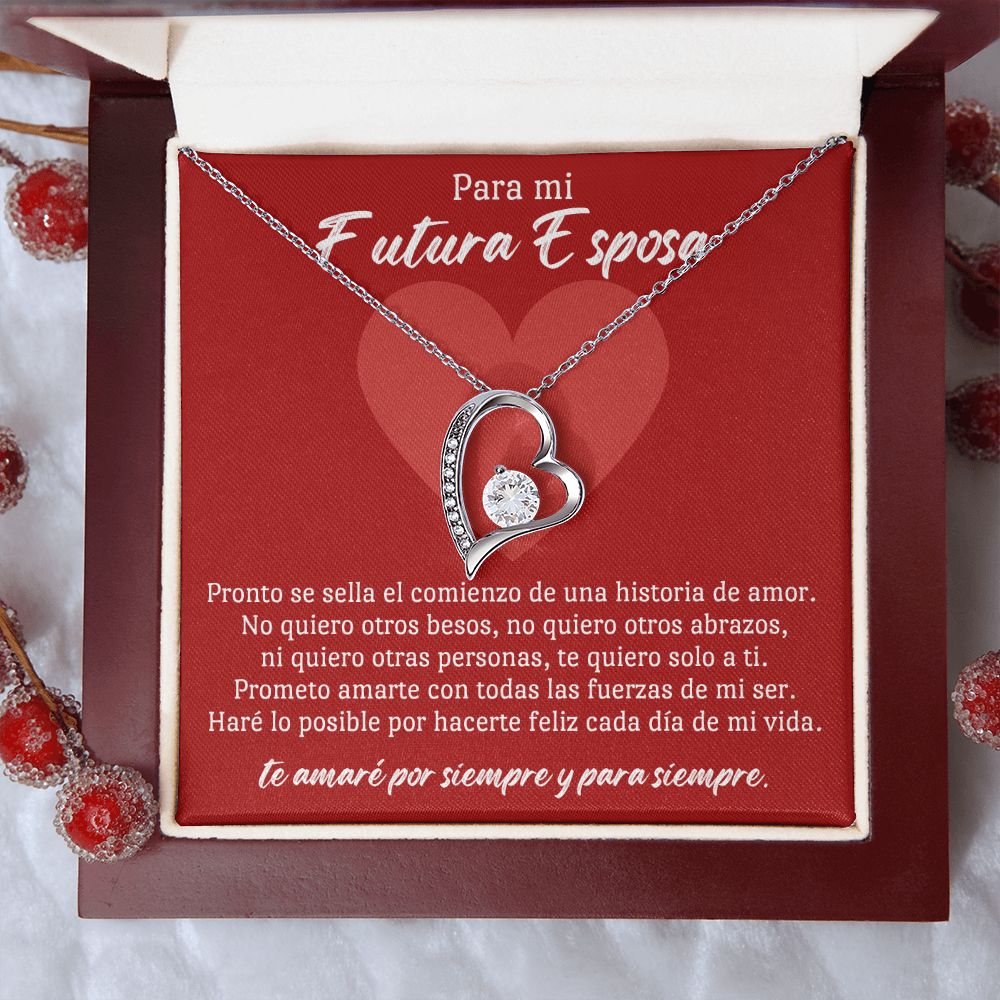 Para Mi Futura Esposa Collar Amor Eterno